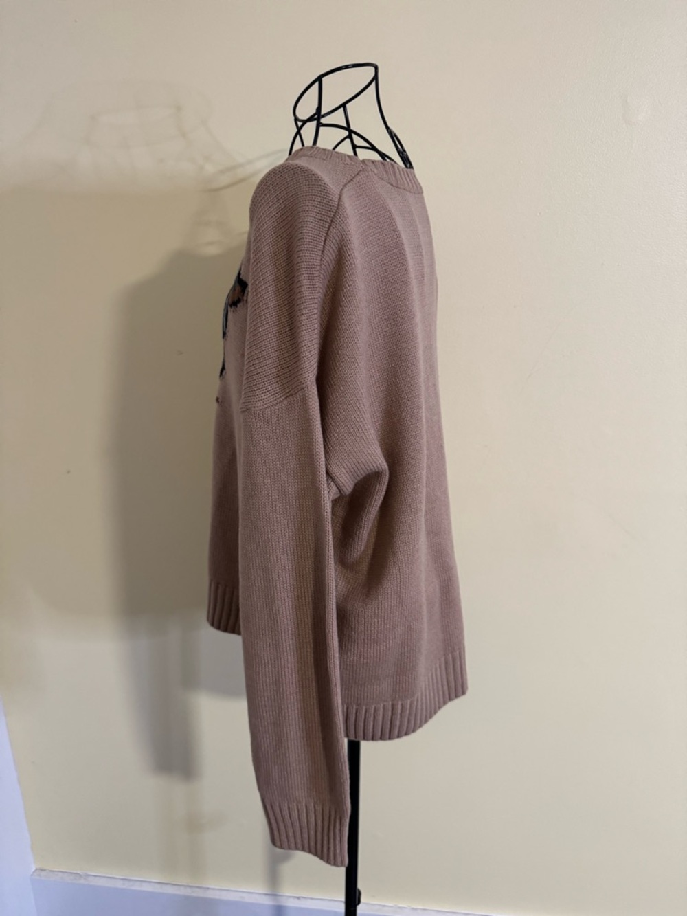 NWOT Boutique Dachshund Knit Sweater Size XL - Picture 4 of 7
